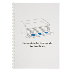 Kontrollbuch f�r die geometrische Kommode