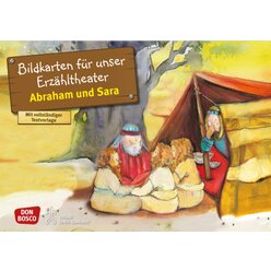 Kamishibai Bildkartenset - Abraham und Sara, ab 3 Jahre