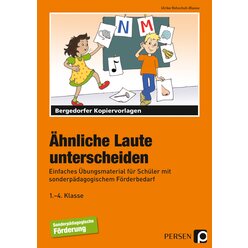 hnliche Laute unterscheiden, Kopiervorlagen, 1.-4. Klasse