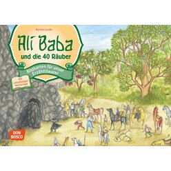 Kamishibai Bildkartenset - Ali Baba und die 40 Ruber, 4-8 Jahre