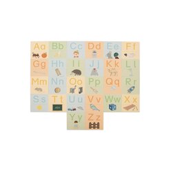 Anlaut-Bodenfliesen, 26 Stck, 33 x 33 cm