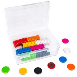 Greifmagnete in Kunststoffbox  80 Stck
