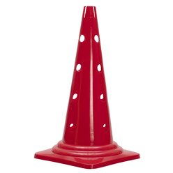 Loch-Kegel, Hhe 50 cm, rot