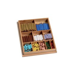 Gro�er Satz Perlenst�bchen aus Kunststoff zur Multiplikation