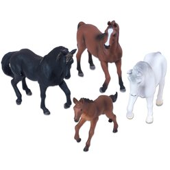 Pferde Set, 4 Spielfiguren, 2-7 Jahre