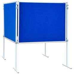 Compra Profi-Stellwnde Komplett-Set B: Raute, Stoffbezug blau