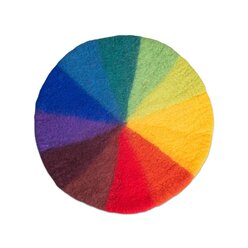 Filzmatte Regenbogen, in 12 Farben, 52 cm, 3-6 Jahre