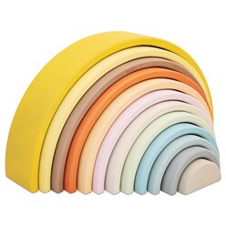 Regenbogen aus Holz, gro, Breite 32 cm