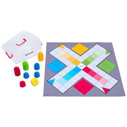 XL - Ludo mit Figuren, 75 x 75 cm, 5-14 Jahre