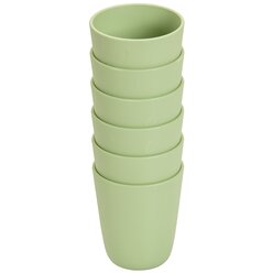 treeNside Becher, 200 ml, 6er-Set blassgrn