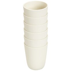 treeNside Becher, 200 ml, 6er-Set perlwei