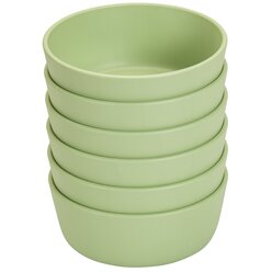 treeNside Schssel, 6er Set blassgrn