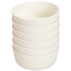 treeNside Schssel, 6er Set perlwei