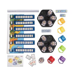 Blue-Bot Komplettset, 12 Blue-Bots mit Zubehr, Klasse 1-3