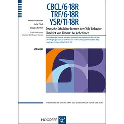 CBCL/6-18R, TRF/6-18R, YSR/11-18R, Manual