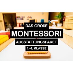 Montessori Grundausstattung fr eine jahrgangsgemischte 1. bis 4. Klasse