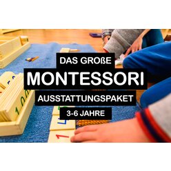 Montessori Grundausstattung fr Kinder von 3-6 Jahren