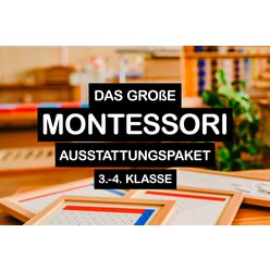 Montessori Grundausstattung fr eine jahrgangsgemischte 3. bis 4. Klasse