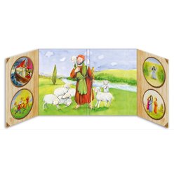 Aufklapp-Altar: Der gute Hirte, 3-6 Jahre