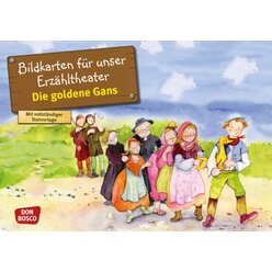 Kamishibai Bildkartenset - Die goldene Gans, 3-8 Jahre