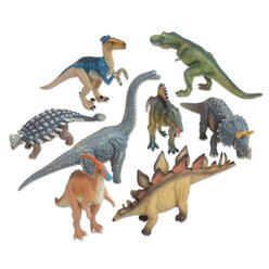Tiere - Dinosaurier Deluxe Tiere, 8-tlg. Set