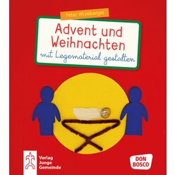 Advent und Weihnachten mit Legematerial gestalten