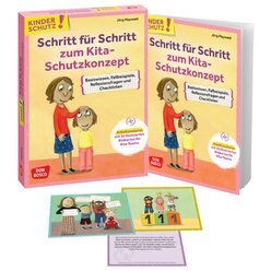 Kinderschutz: Schritt fr Schritt zum Kita-Schutzkonzept, Bildkarten und Buch