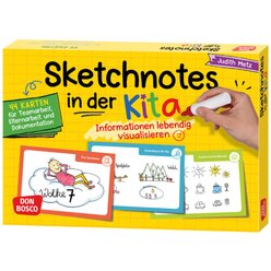 Sketchnotes in der Kita, Kartensatz