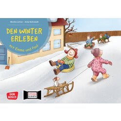 Den Winter erleben mit Emma und Paul. Kamishibai Bildkartenset, 1-5 Jahre