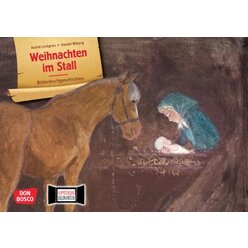 Weihnachten im Stall. Kamishibai Bildkartenset, 3-8 Jahre