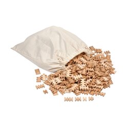 Dusyma-Steckbausteine Holz, 1000 Stck, ab 3 Jahre