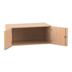 Flexeo Aufsatzschrank, Buche hell, HxBxT: 41,4x94,4x60 cm, Schloss