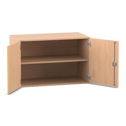 Flexeo Aufsatzschrank, Buche hell, 2 Fcher, HxBxT: 60,6x94,4x50 cm, Dreholive