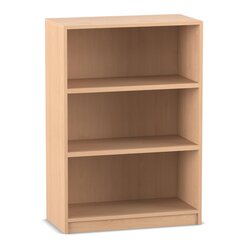 Flexeo Regal, Buche hell, 3 Ordnerhhen, HxBxT: 115,3x80x40 cm