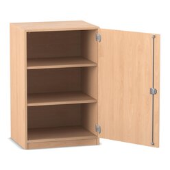 Flexeo� Unterschrank, 3 F�cher, Breite 64,1 cm, 1 Dreht�r, Bogengriff mit Schloss
