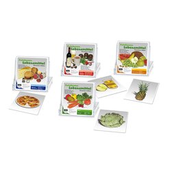 Fotokarten Lebensmittel, 4 Boxen mit je 36 Karten, ab 4 Jahre