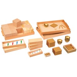 Goldenes Perlenmaterial mit Kartenstzen: Lose Perlen, Kunststoff