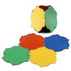 Polydron Mengensatz Sechsecke 20 Teile