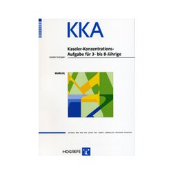 KKA Aufmerksamkeitsst�rungen, kompletter Test, 3-8 Jahre