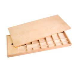 Kasten fr das Bewegliche Alphabet - mittel, 4-7 Jahre