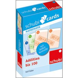 Schubicards Addition bis 100, 6-9 Jahre