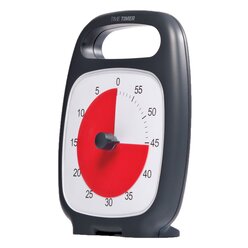 Time Timer Plus 14 x 18 cm schwarz (solange der Vorrat reicht!)