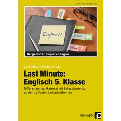 Last Minute: Englisch 5. Klasse, Kopiervorlagen