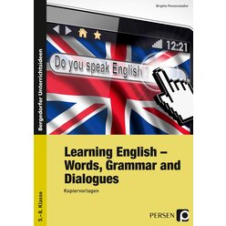 Learning English - Words, Grammar and Dialogues, Buch, 5.-8. Klasse