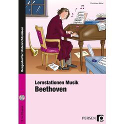 Lernstationen Musik: Beethoven, Broschre inkl. CD, 3.-4. Klasse