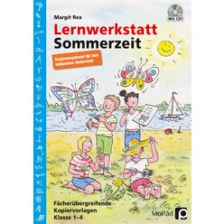 Lernwerkstatt: Sommerzeit - Ergnzungsband, Broschr inkl. CD, 1.-4. Klasse