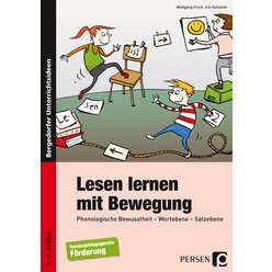 Lesen lernen mit Bewegung, Buch, 1.-6. Klasse