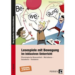 Lesespiele mit Bewegung im inklusiven Unterricht, Buch, 1.-4. Klasse