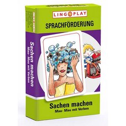 LingoCards Sachen machen, Wortschatz-Spiel, ab 5 Jahre