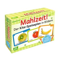 Fotokarten A6: Mahlzeit! Der Kita Speiseplan in Bildern